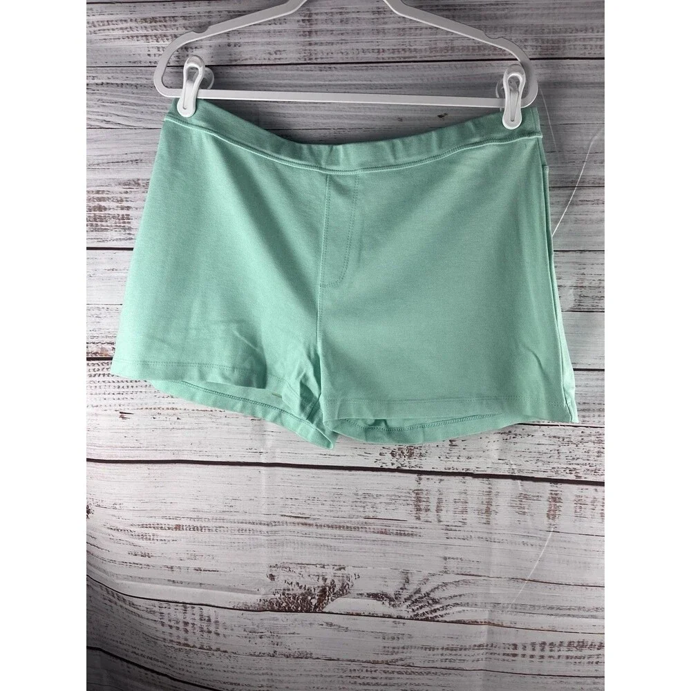 a. Gain Shorts Women’s 2XL Blue Elastic Waist Pull On